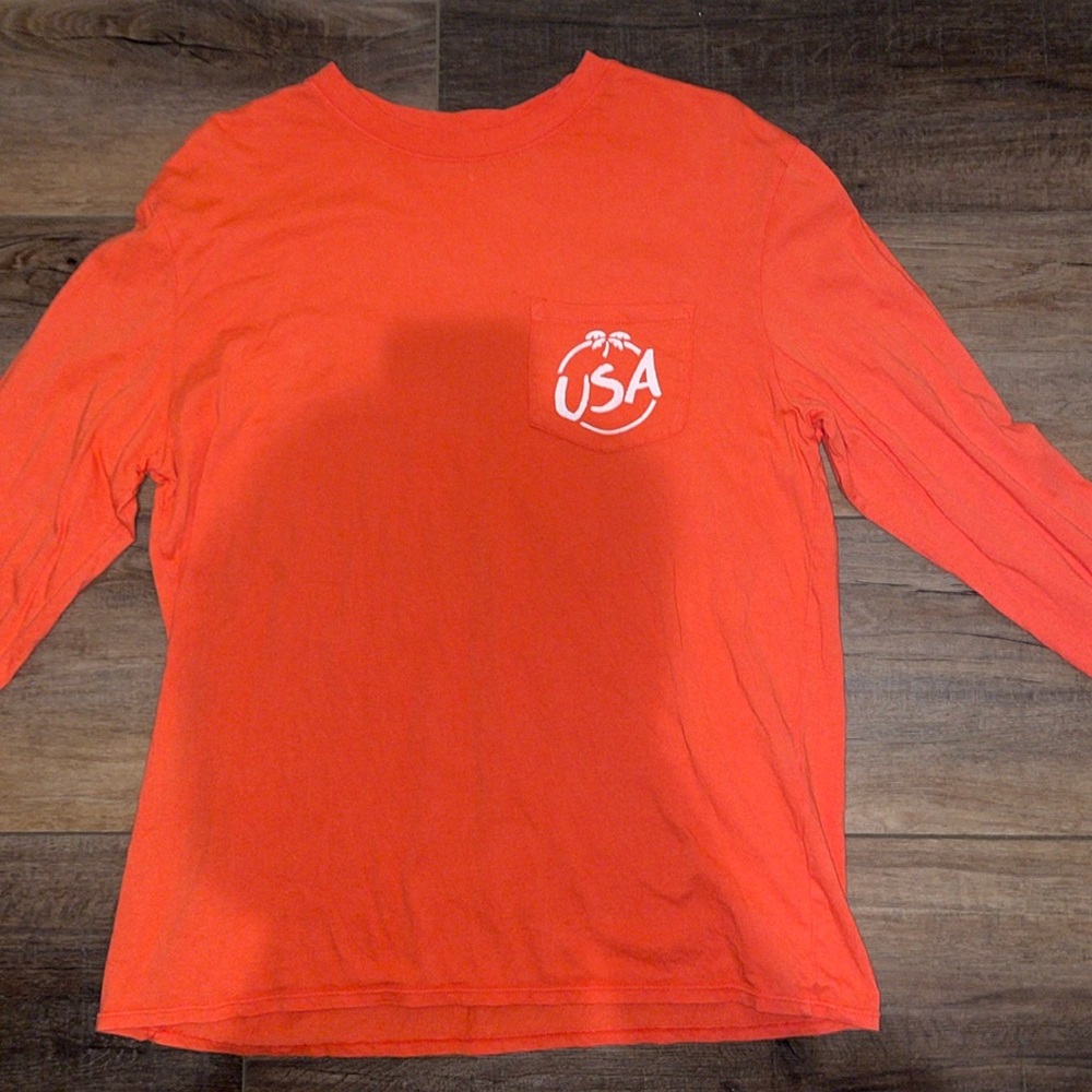 Chubbies Long Sleeve USA Shirt Size M